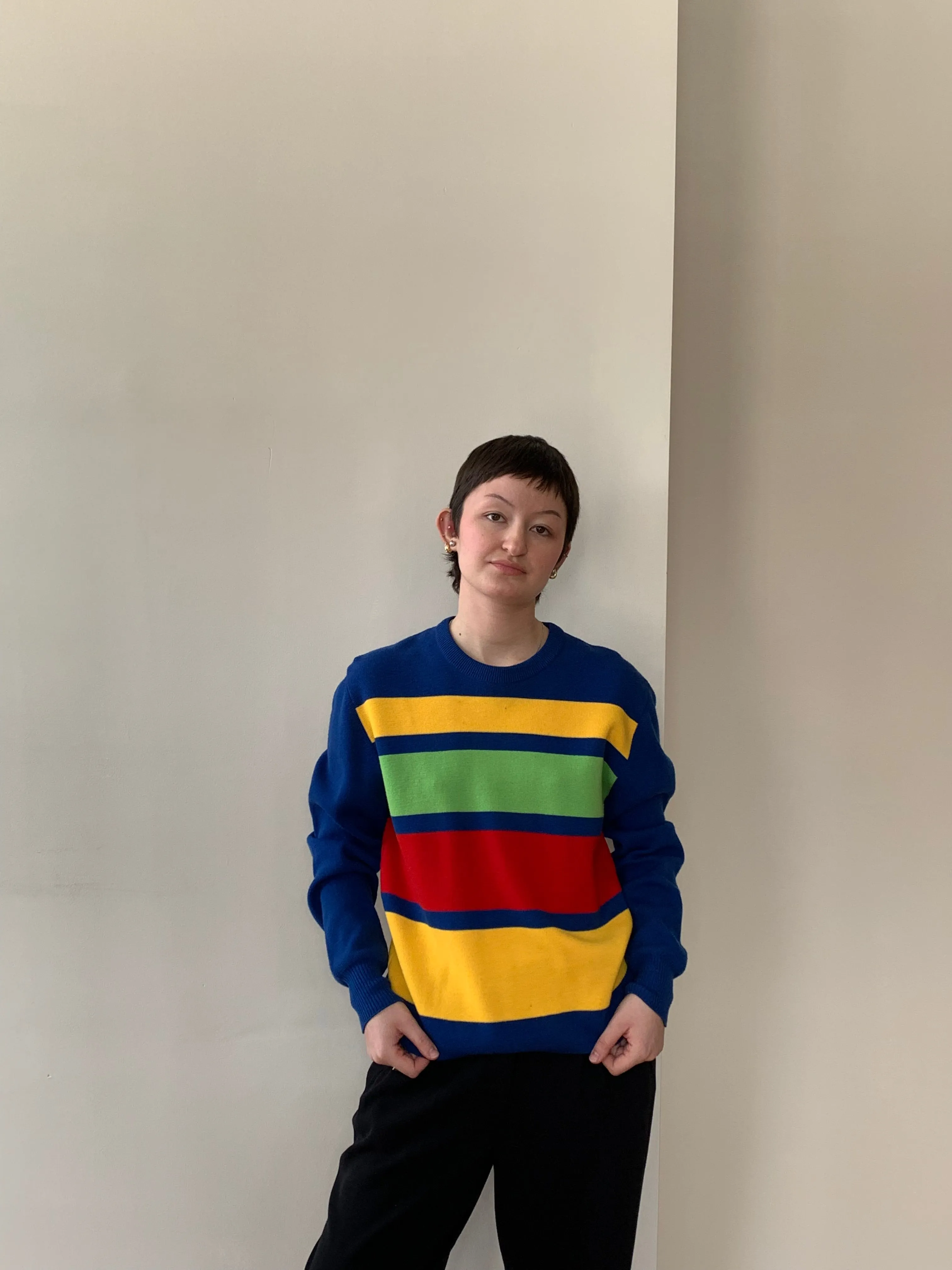 1970s Peter Frank striped sweater