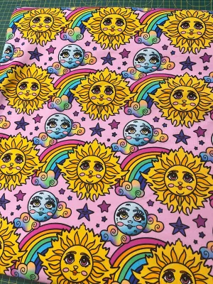 1m Retro Sun Cotton Lycra