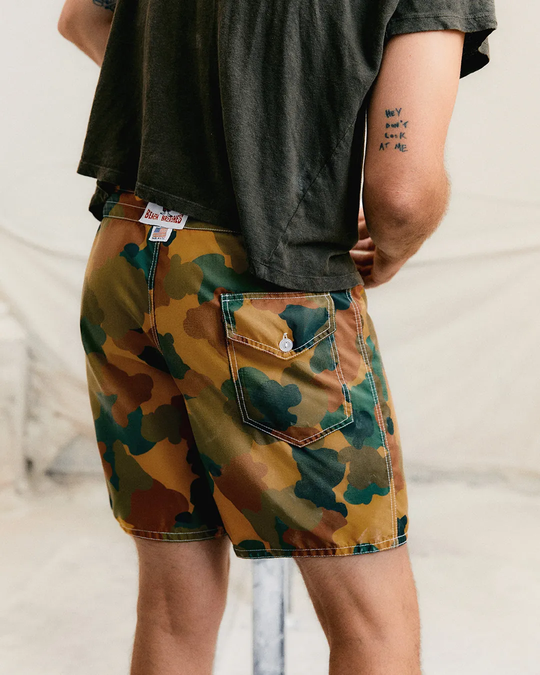 300 Boardshorts - imogene willie Gold Camo