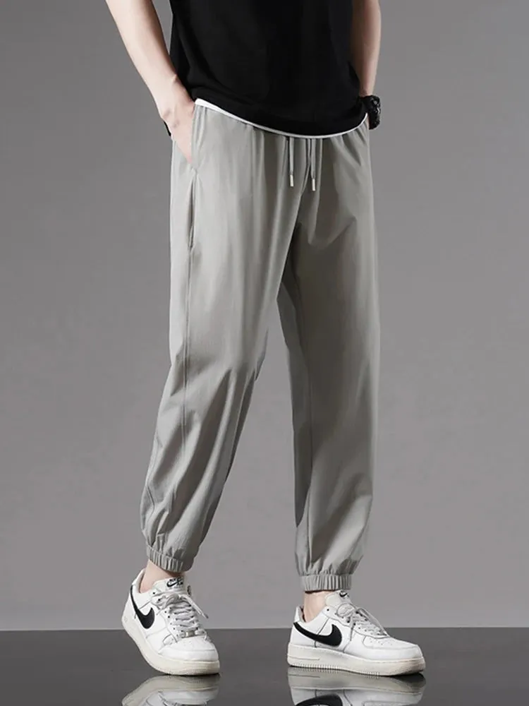 ActiveMann Sommer Jogger aus Eis-Seide
