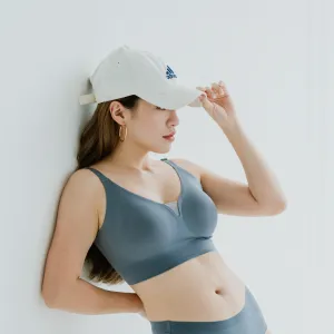 AIR-LEISURE Midi U-Back Seamless Bra in Dark Grey