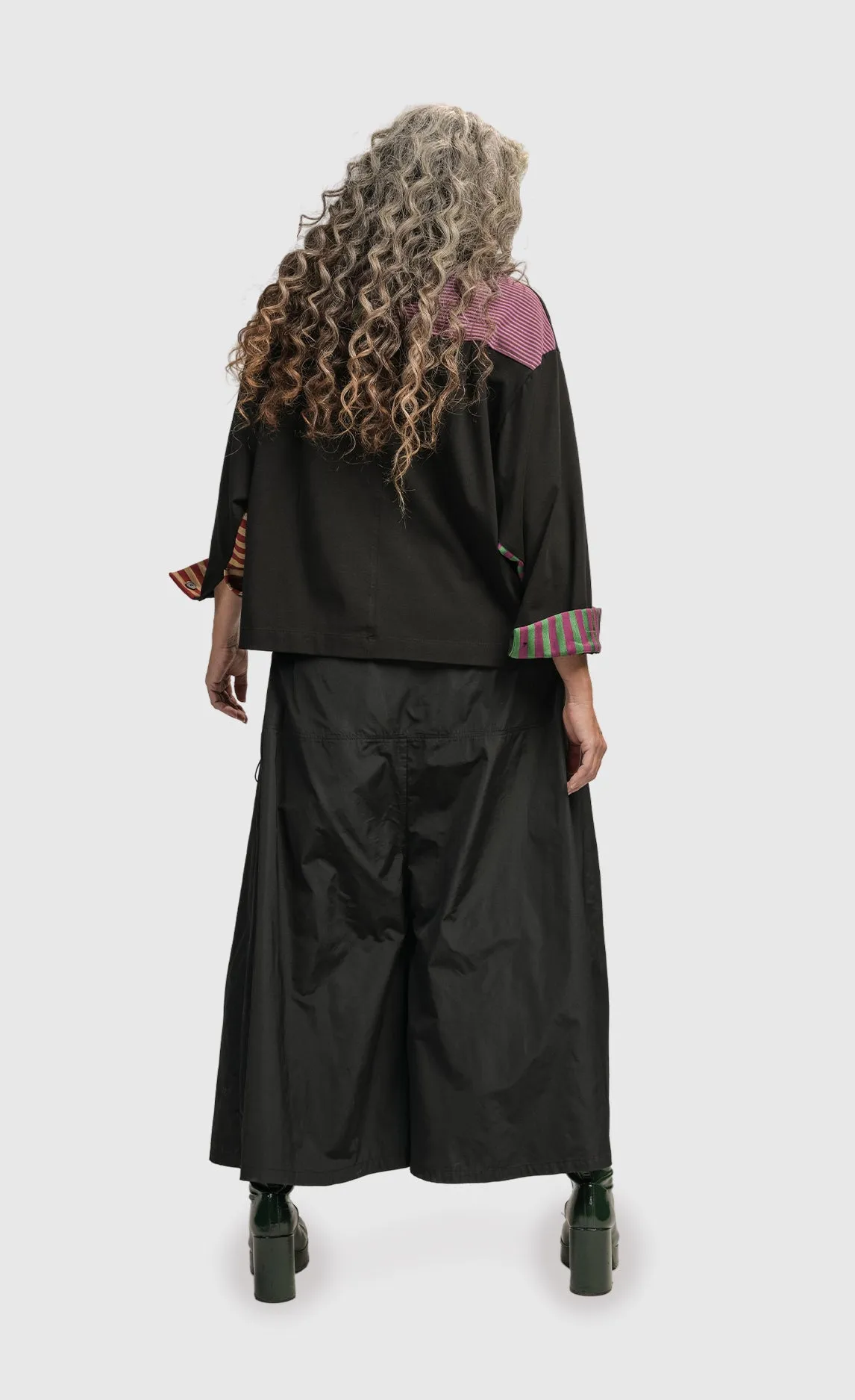 Alembika Urban Mix Stripes Pocket Top