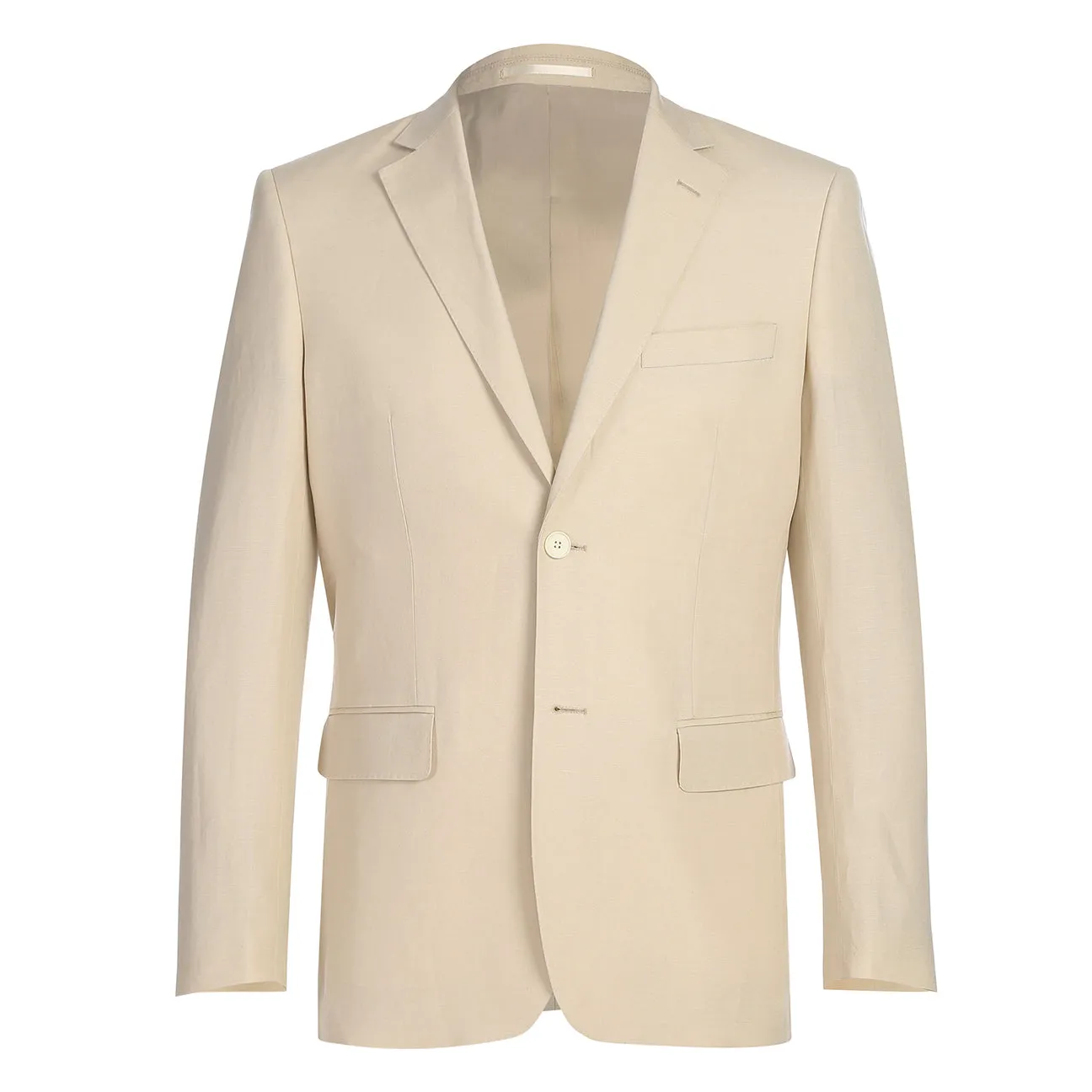 Alessandro Vitello by Renoir 2-Piece New Slim Fit Suit Tan 611-3