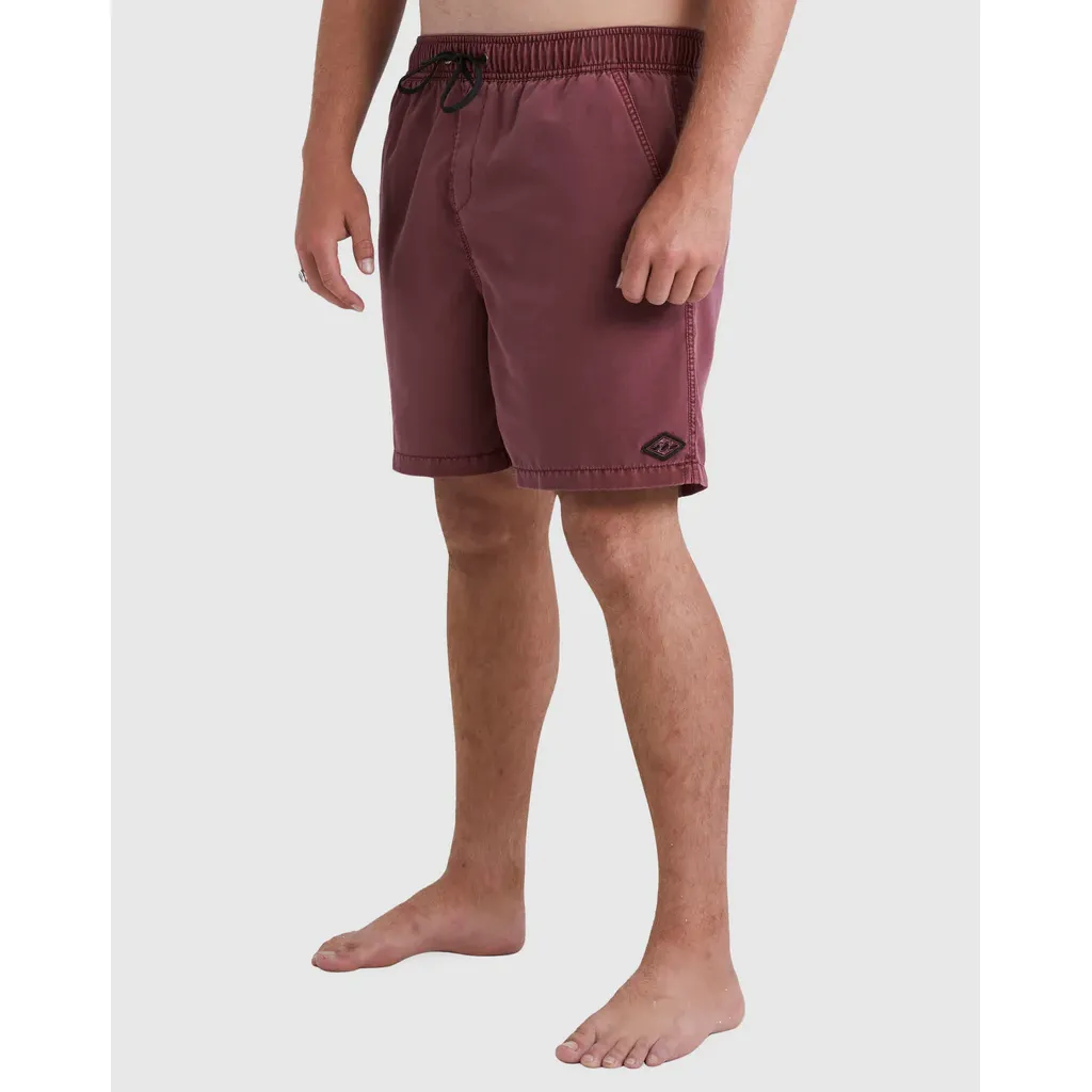 All Day Overdye Layback Boardshort - Brick