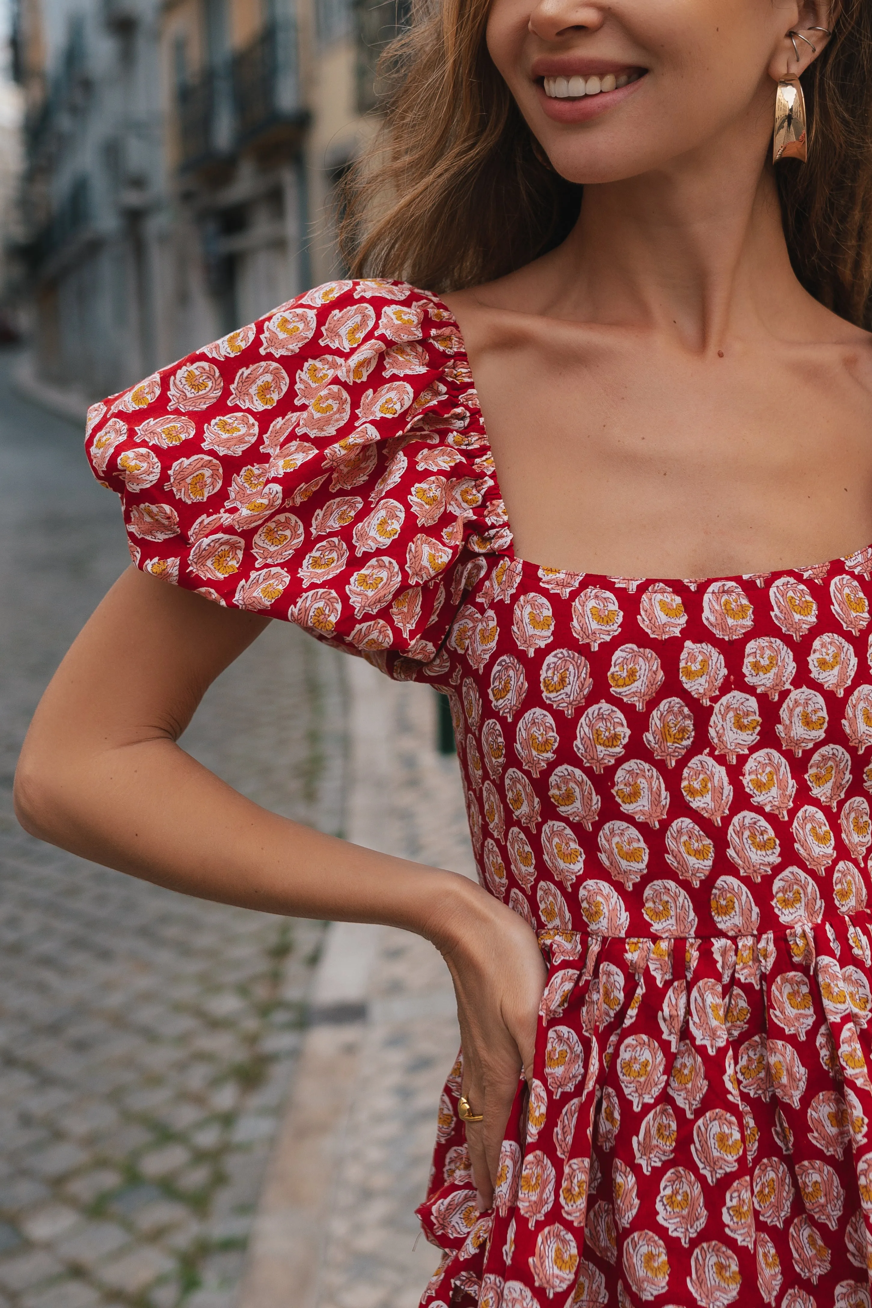 Amore Tiered Maxi Dress
