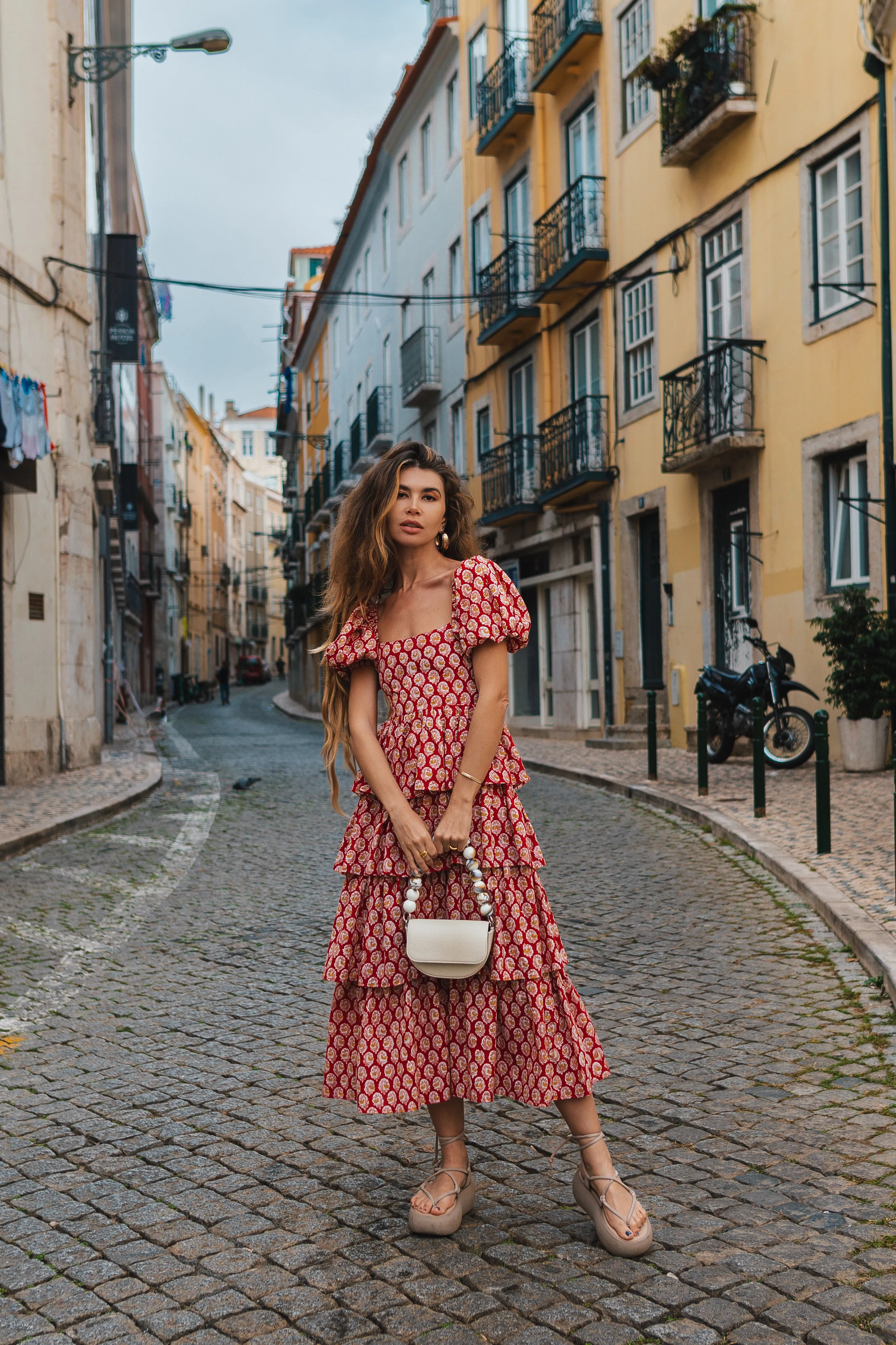Amore Tiered Maxi Dress