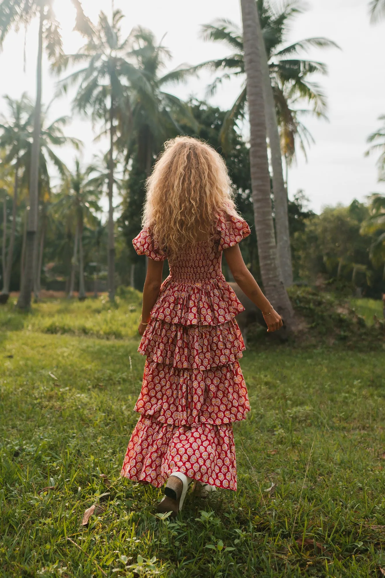 Amore Tiered Maxi Dress