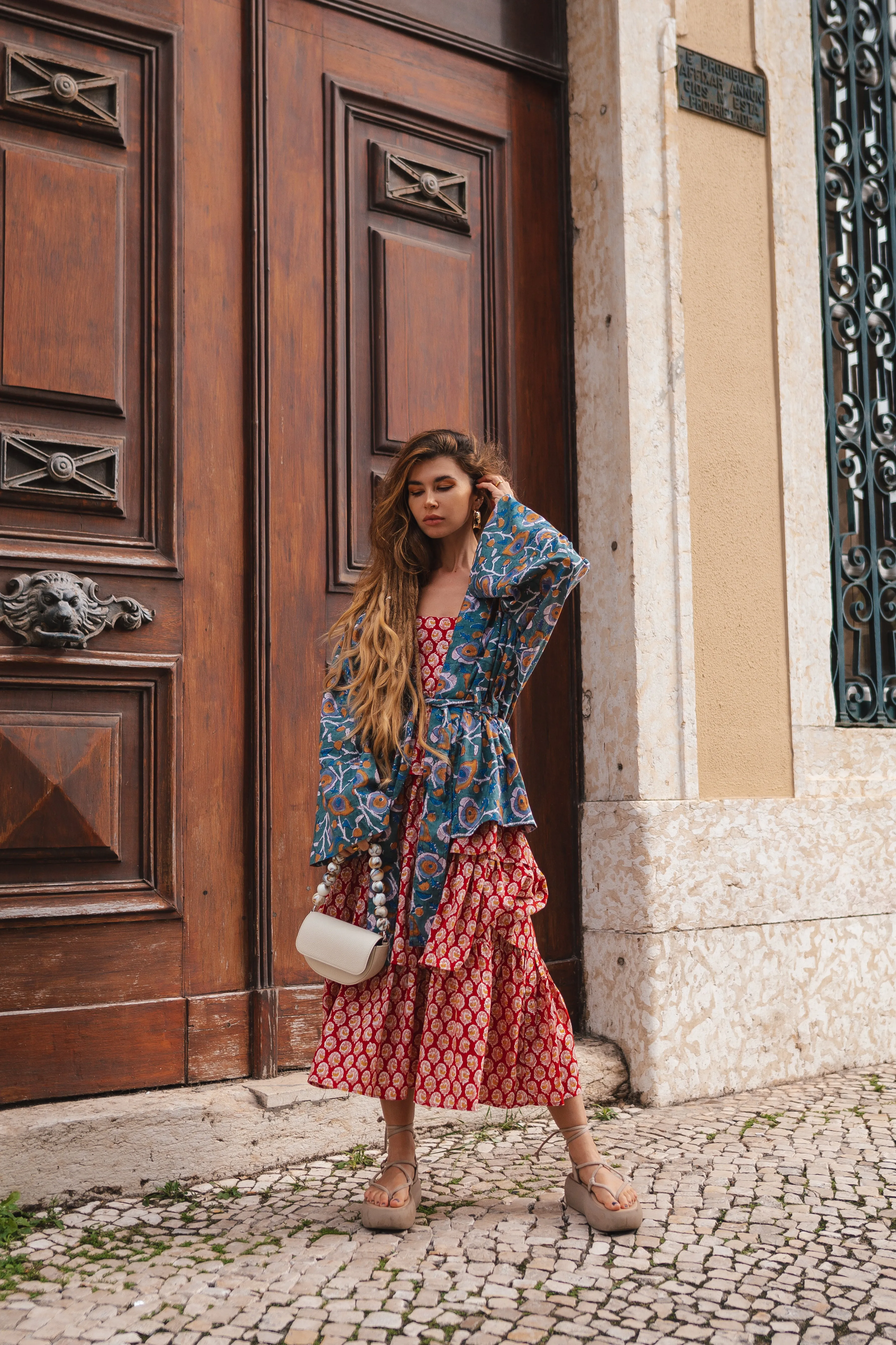 Amore Tiered Maxi Dress