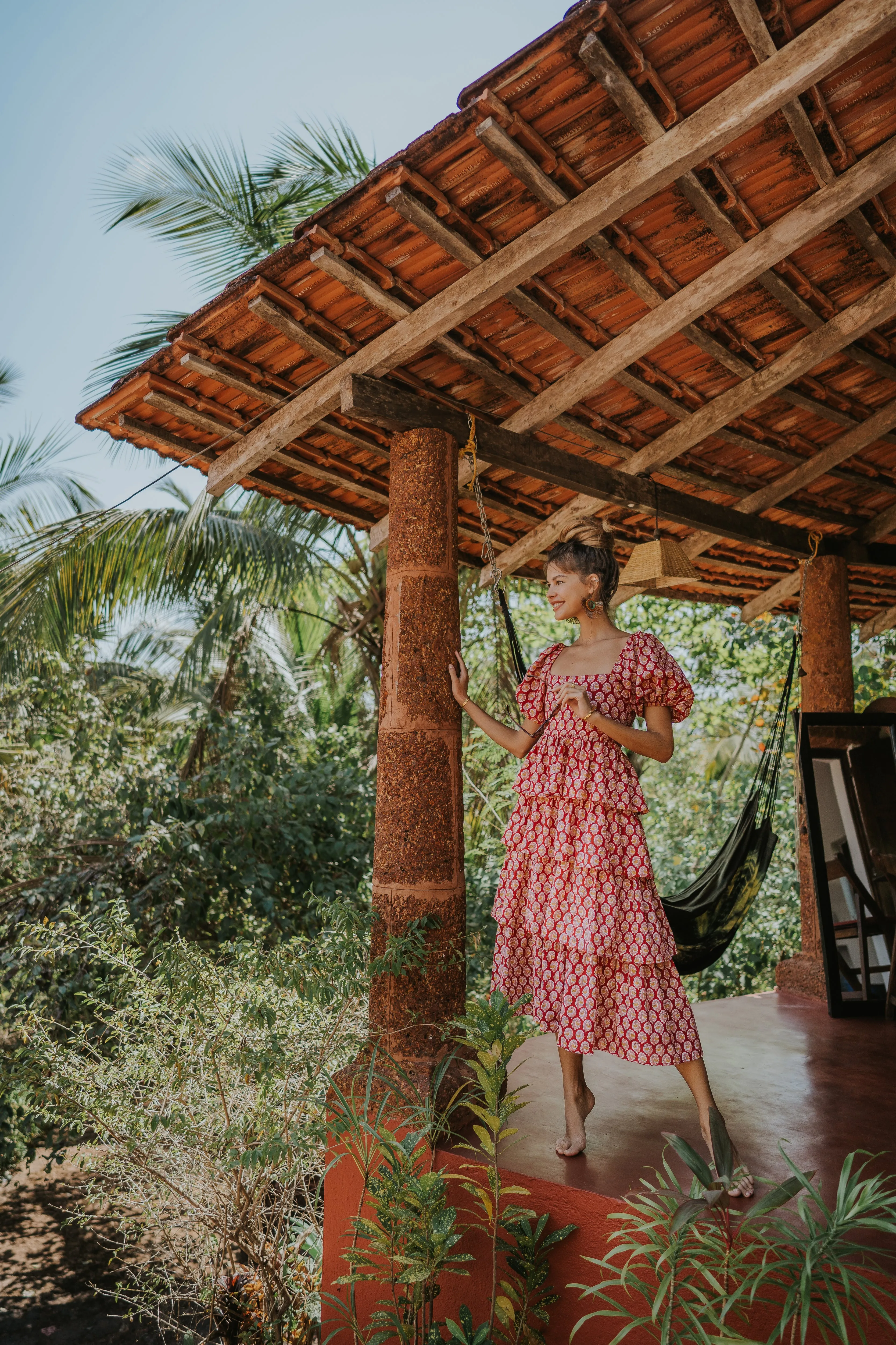 Amore Tiered Maxi Dress