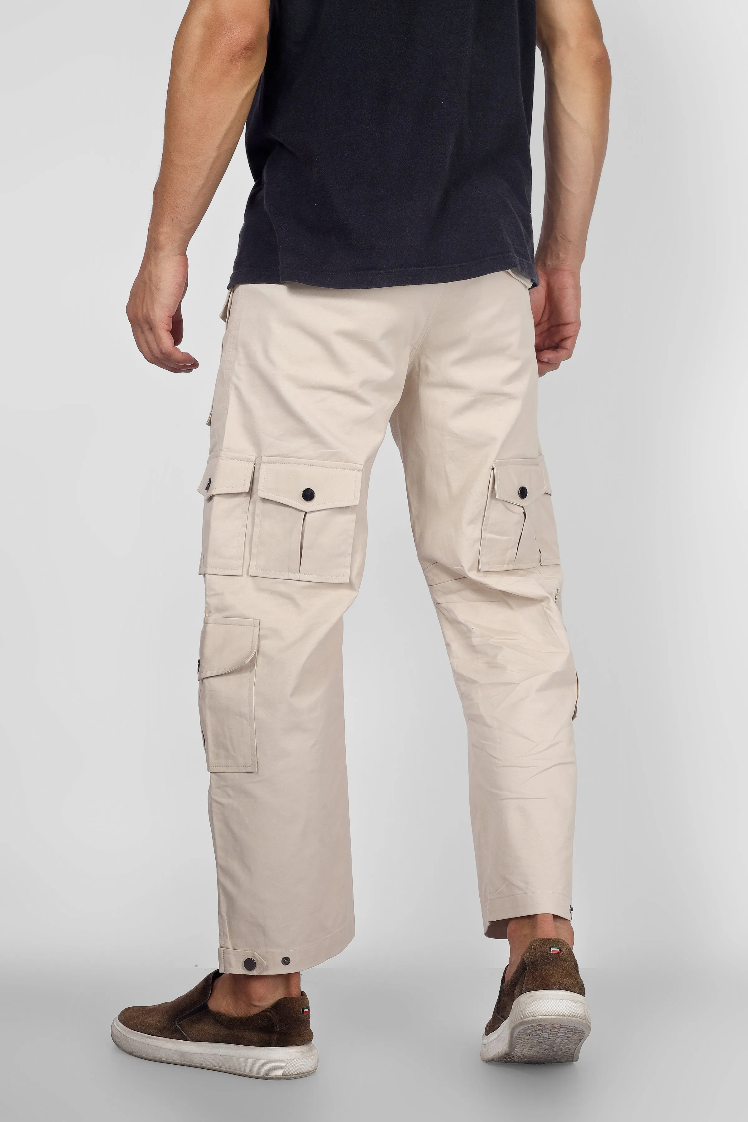 Arcadia White 14 Pocket Cargo pants