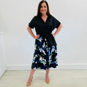 Arulean Print Classic A-Line Skirt