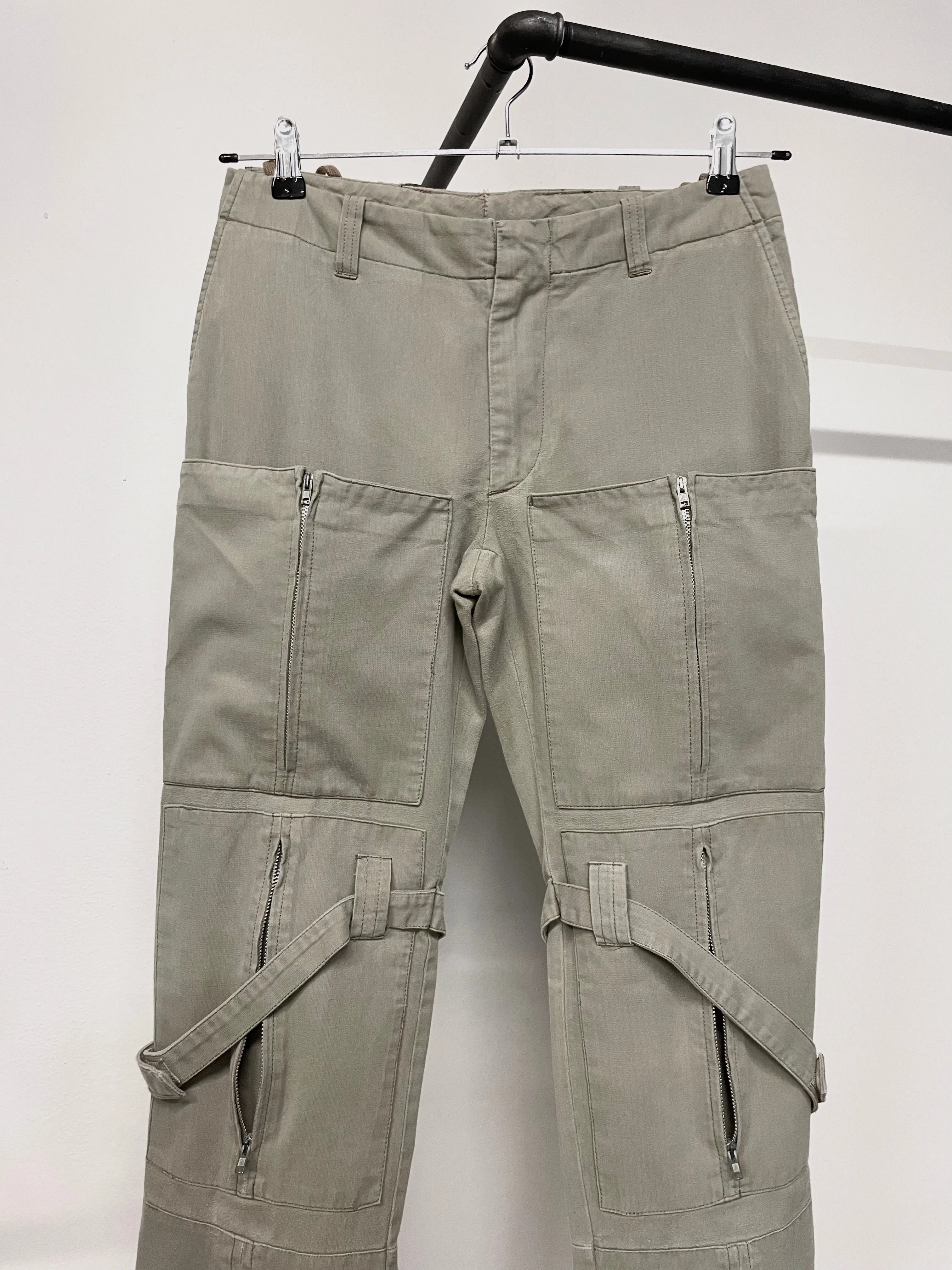 AW1999 Helmut Lang Astro biker zipper cargo pants