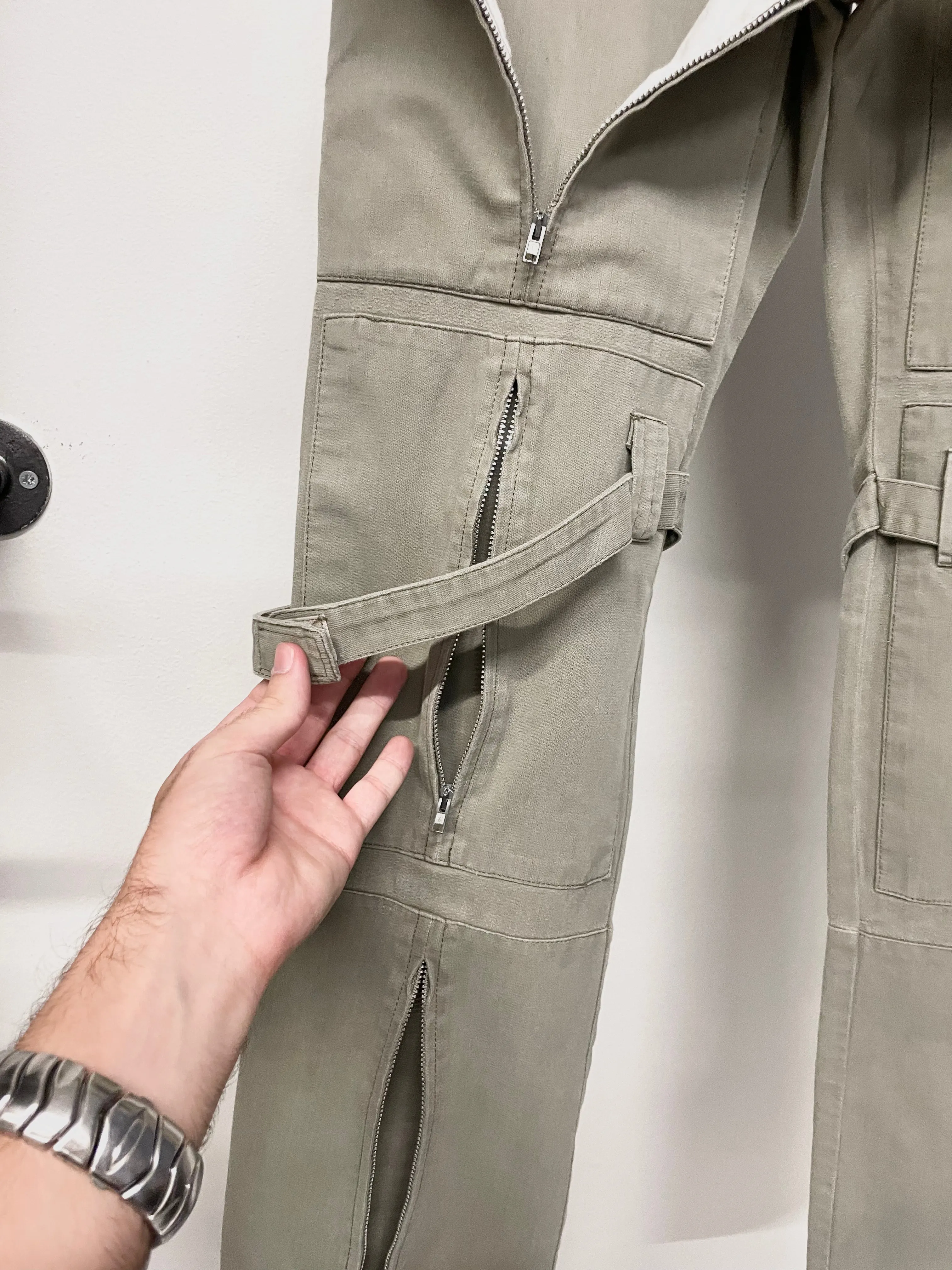 AW1999 Helmut Lang Astro biker zipper cargo pants