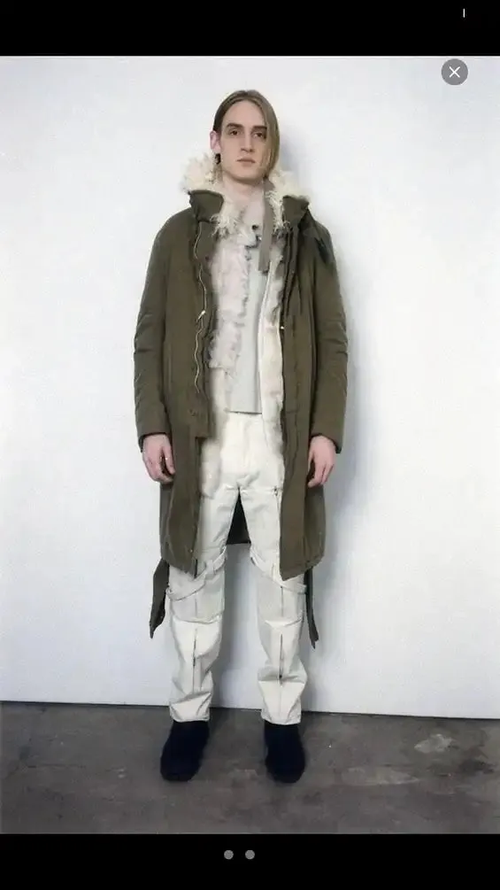 AW1999 Helmut Lang Astro biker zipper cargo pants