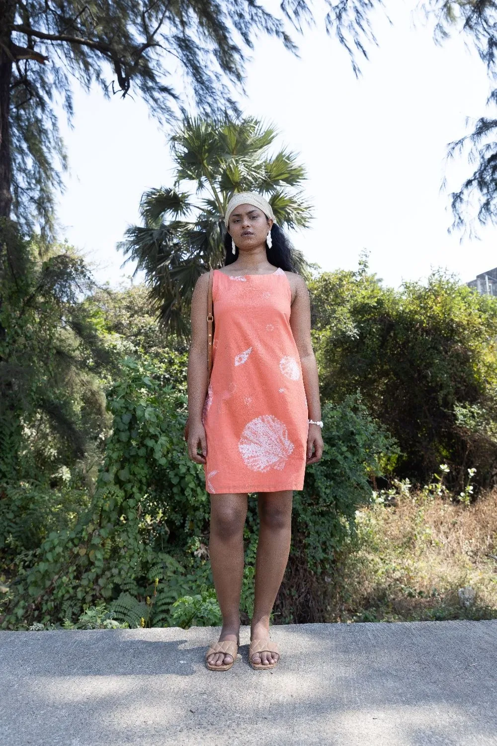 BACKLESS BEACH DRESS