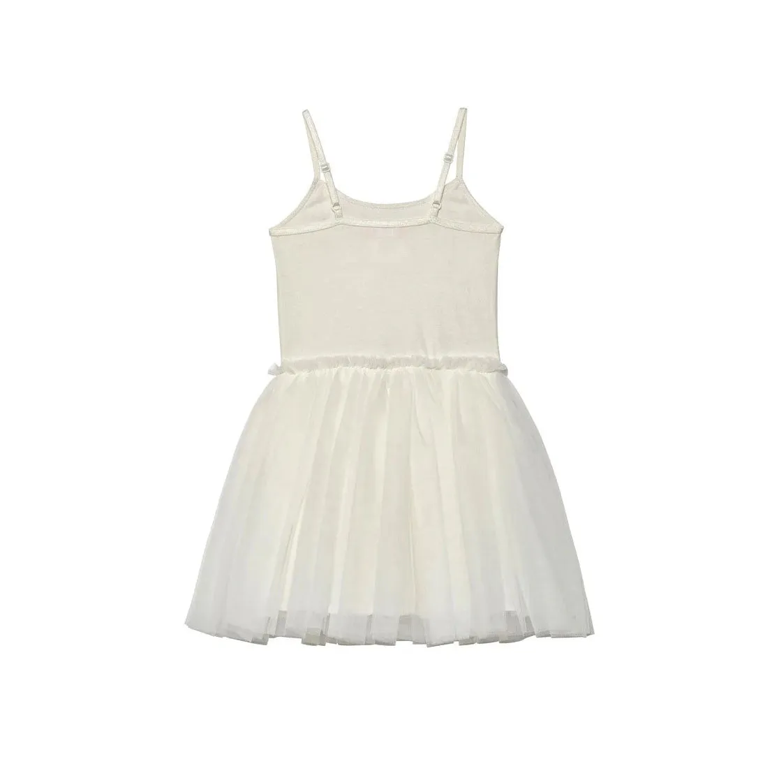 BEBE WHITE LOTUS TUTU DRESS