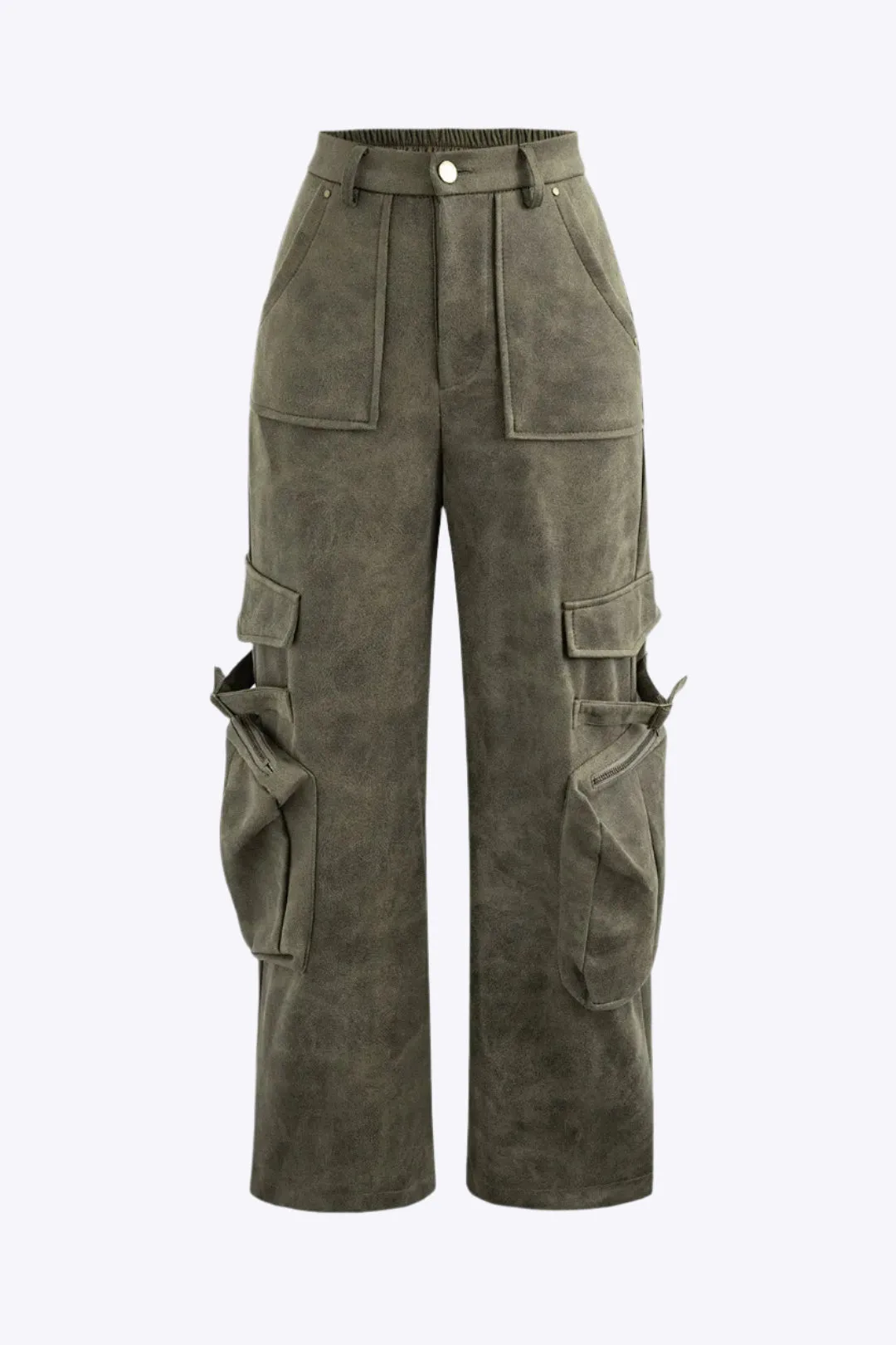 Blanca - Trendy Suede Touch Woman's Cargo Pants