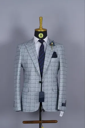 Blazer Blanc Motif 2