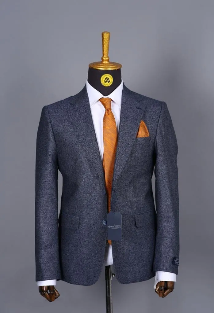 Blazer Gris Motif 3