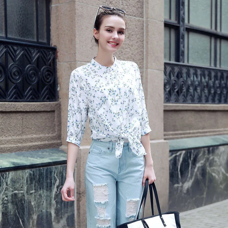 Blouse Body Plus Size Loose Women Shirts Vintage Women Tops