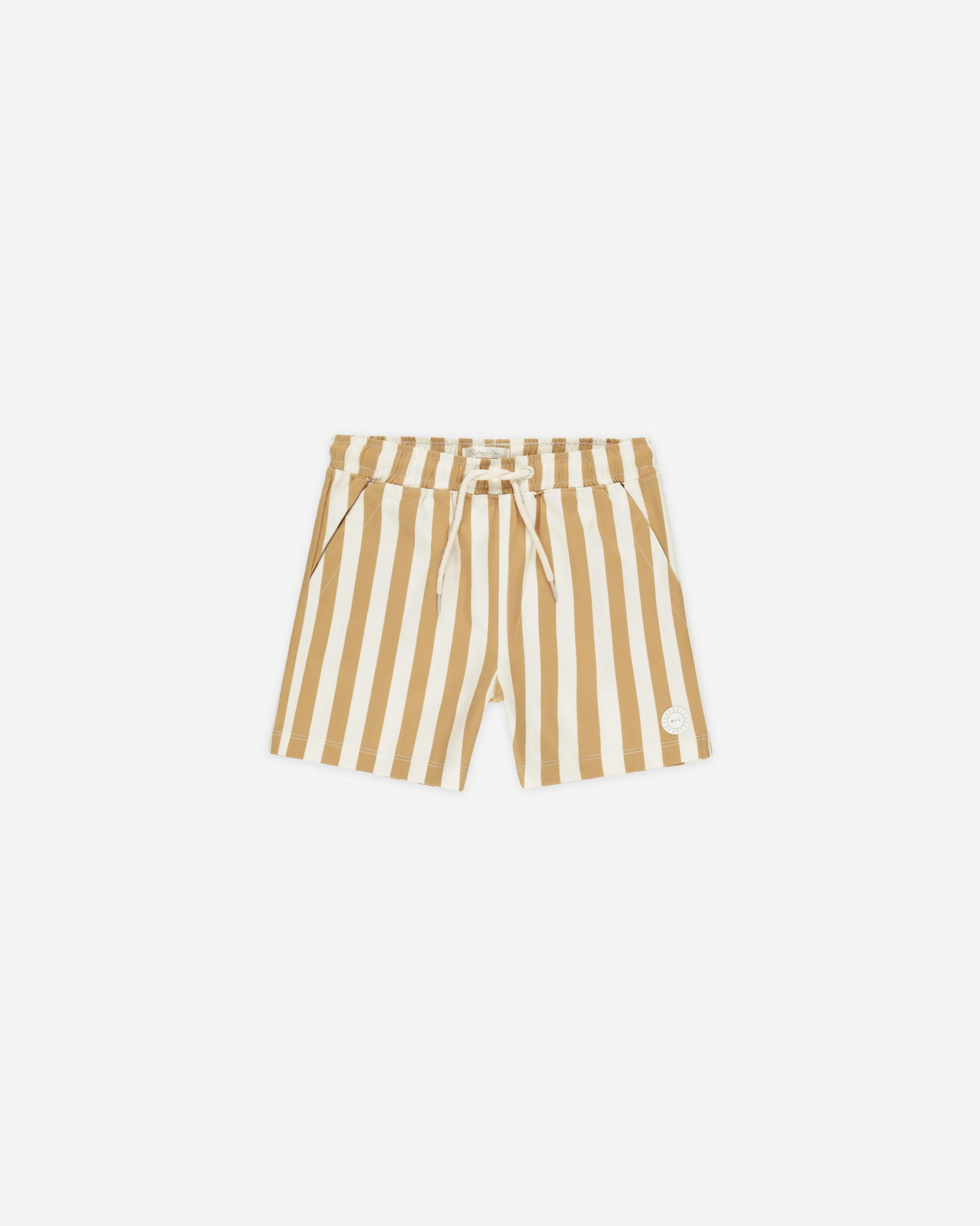 Boardshort || Marigold Stripe