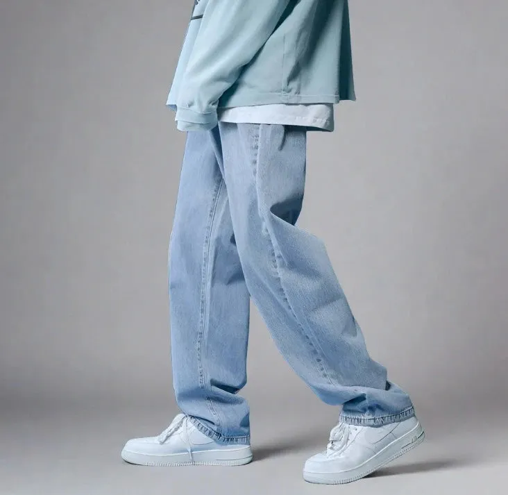 Breite Jeans für Herren