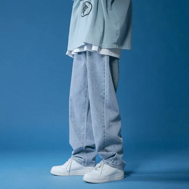 Breite Jeans für Herren