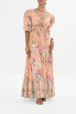 CAMILLA - Tiered Puff Sleeve Dress Jewellery Palace
