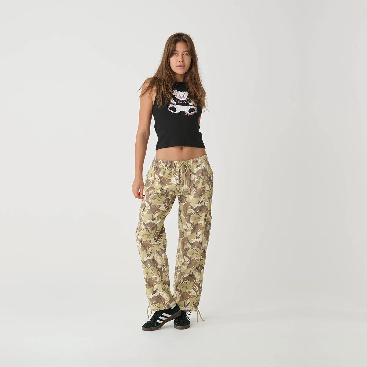 Camo Cargo Pant - Beige