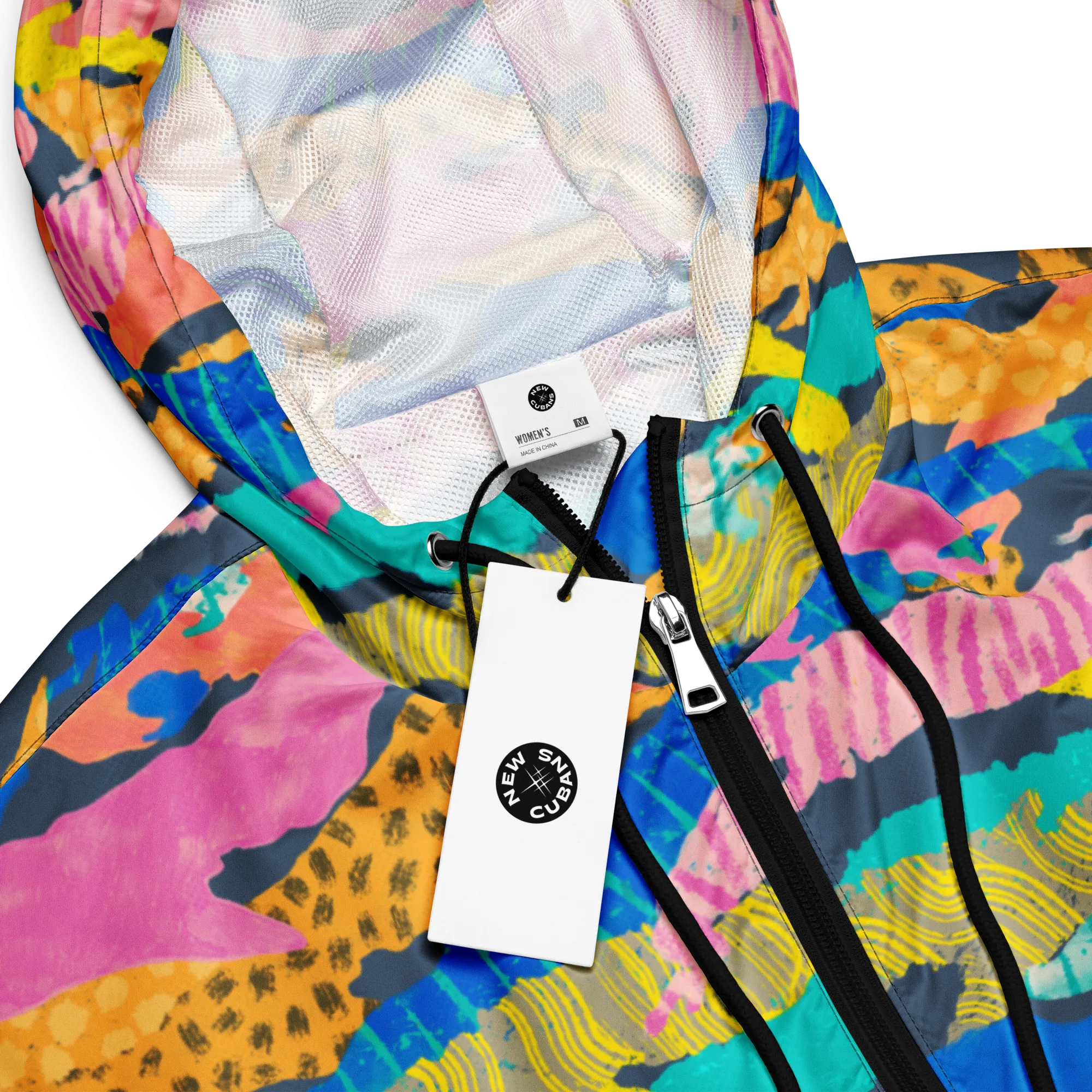 Camo-Flash Women’s cropped windbreaker