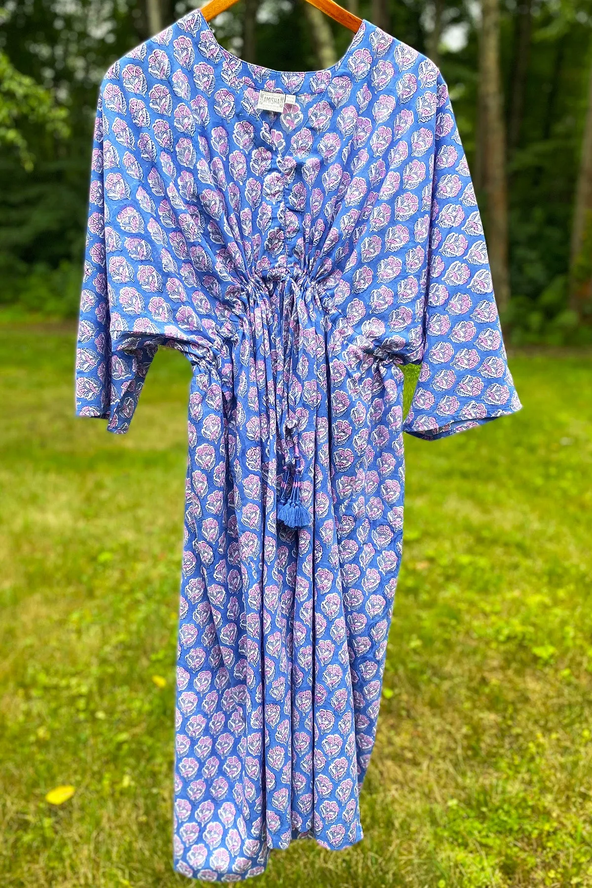 Capri Kaftan Dress | Summer Blue