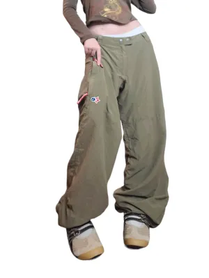 Cargo sportwear parachute kaki