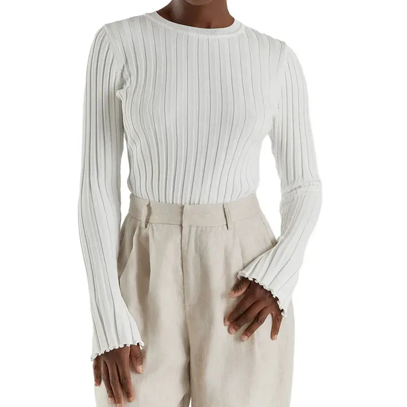 Chelsea Ribbed Knitted Sweater