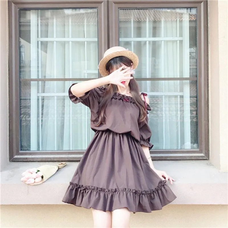 Chocolate Dress SD00196