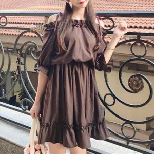 Chocolate Dress SD00196