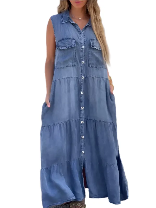 Clara – Elegant Women’s Plain Casual Dress