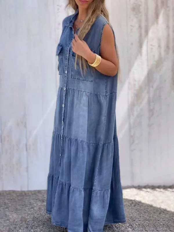 Clara – Elegant Women’s Plain Casual Dress