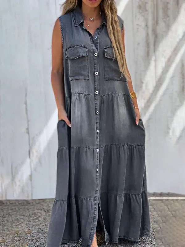 Clara – Elegant Women’s Plain Casual Dress