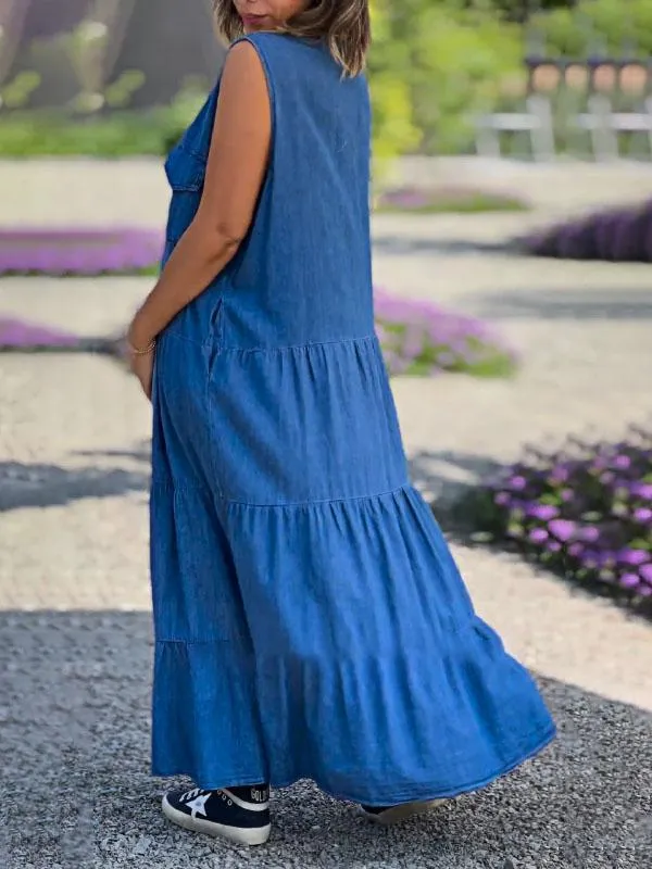 Clara – Elegant Women’s Plain Casual Dress