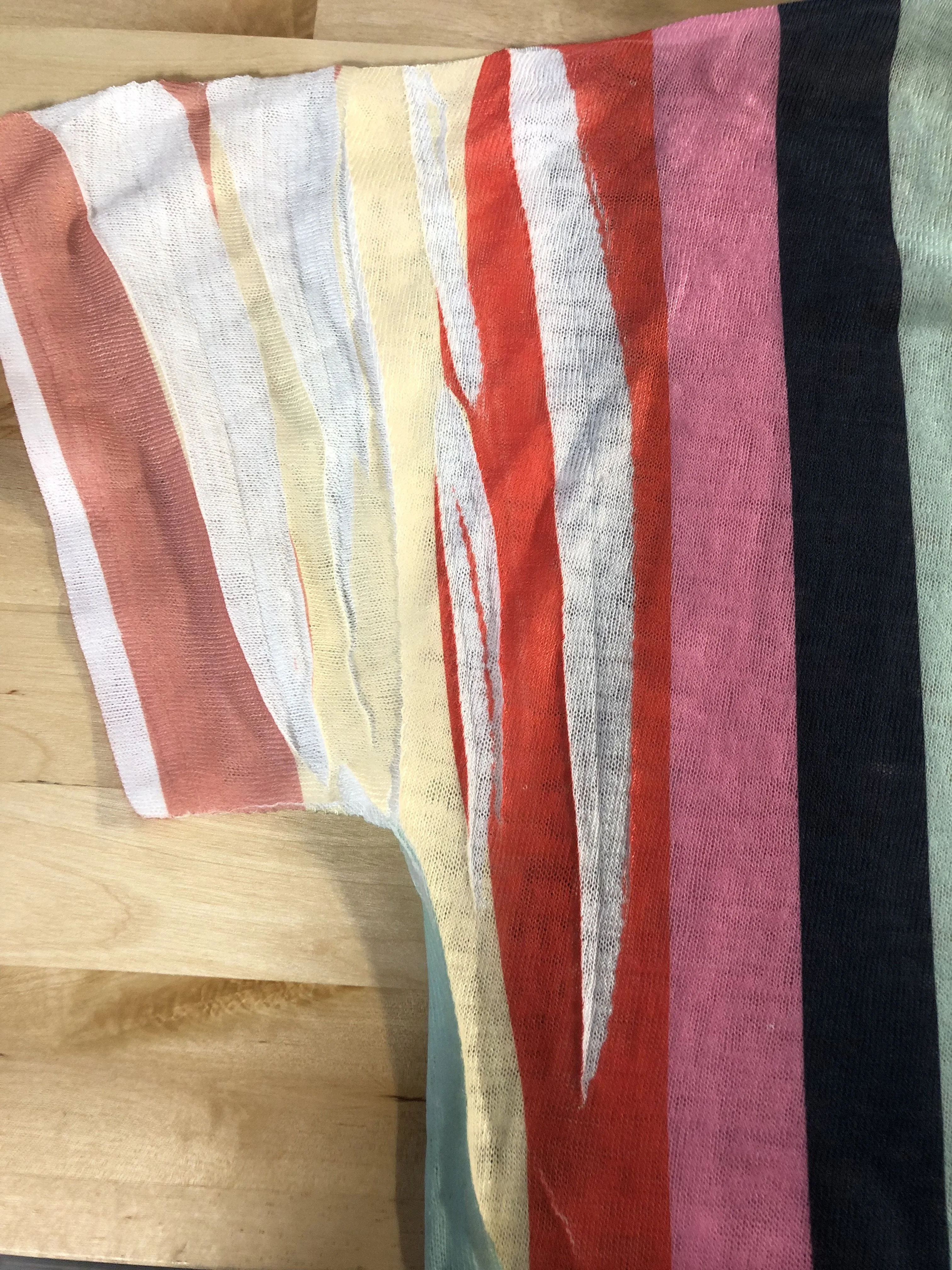 Color Happy Tie Top