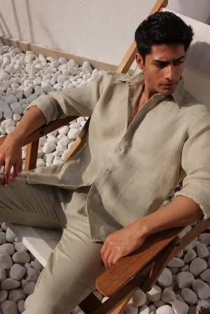 Como Shirt - Man & Corsica Pant - Man (Sage)