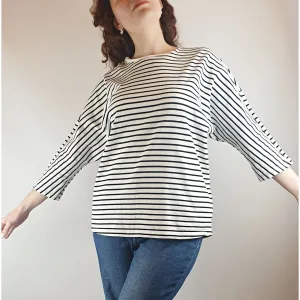 Cos long sleeve striped top size S (best fits size 10)
