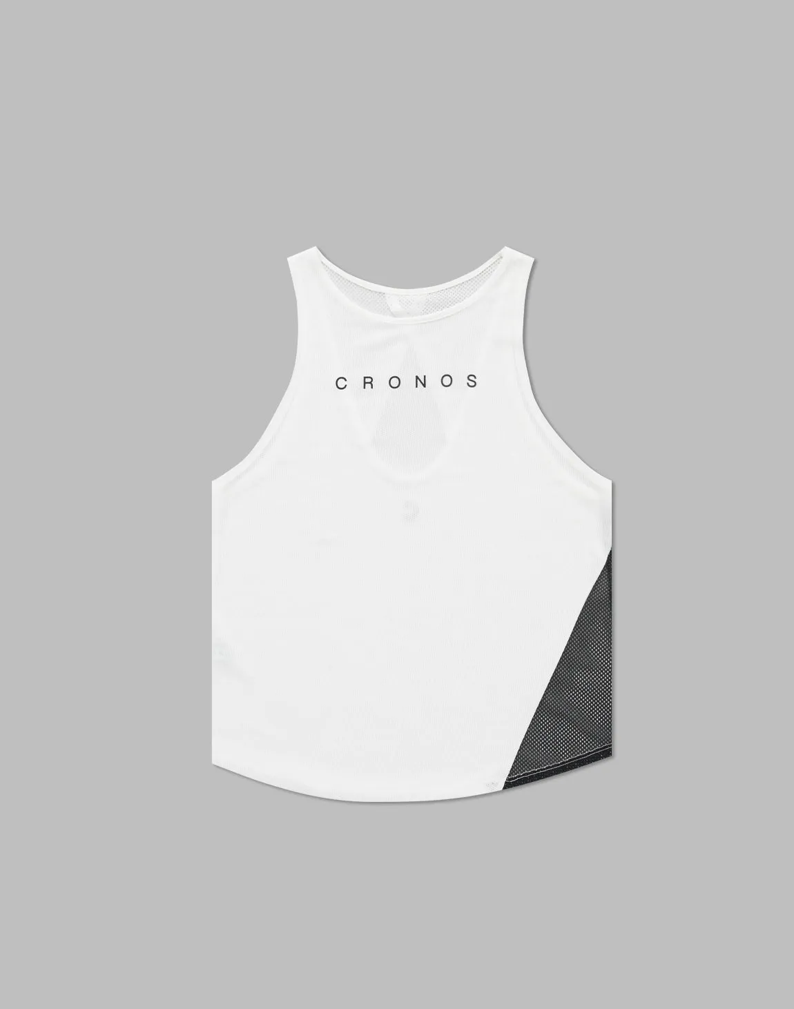 CRONOS WOMEN MESH TANKTOP【WHITE】