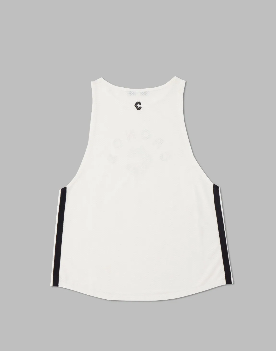 CRONOS WOMEN MESH TANKTOP【WHITE】