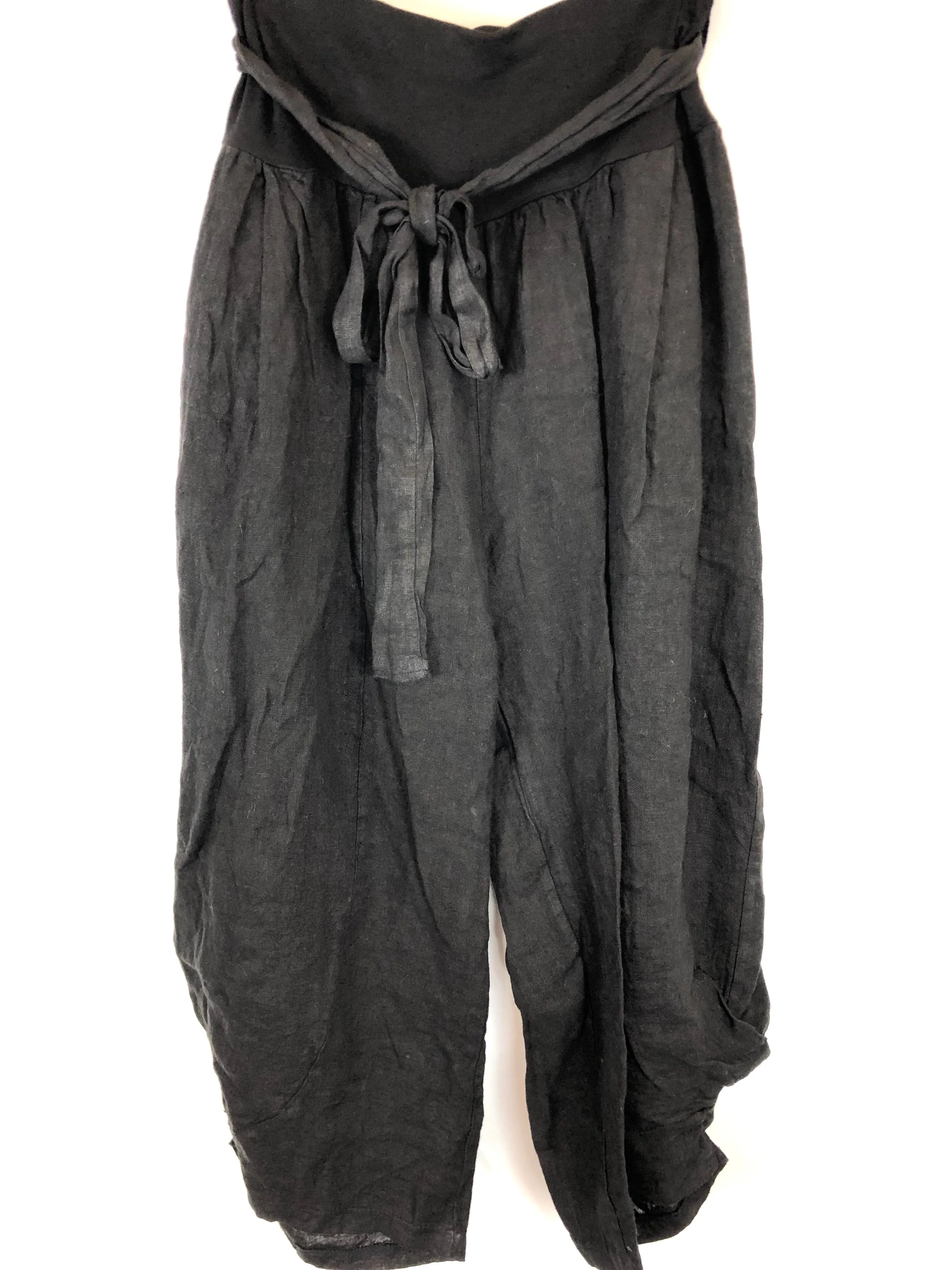 Cropped Linen Pant (Multiple Colors)