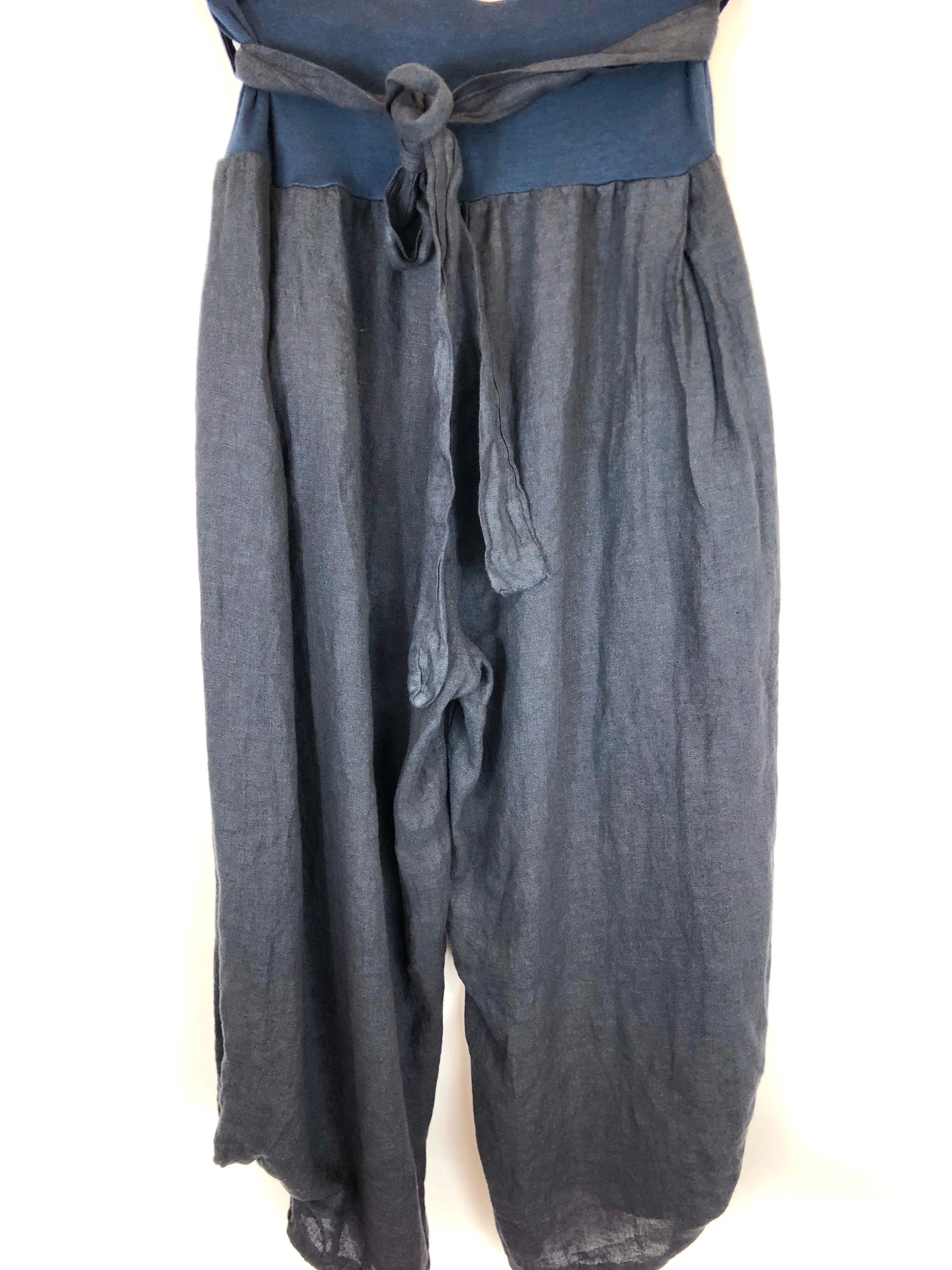Cropped Linen Pant (Multiple Colors)