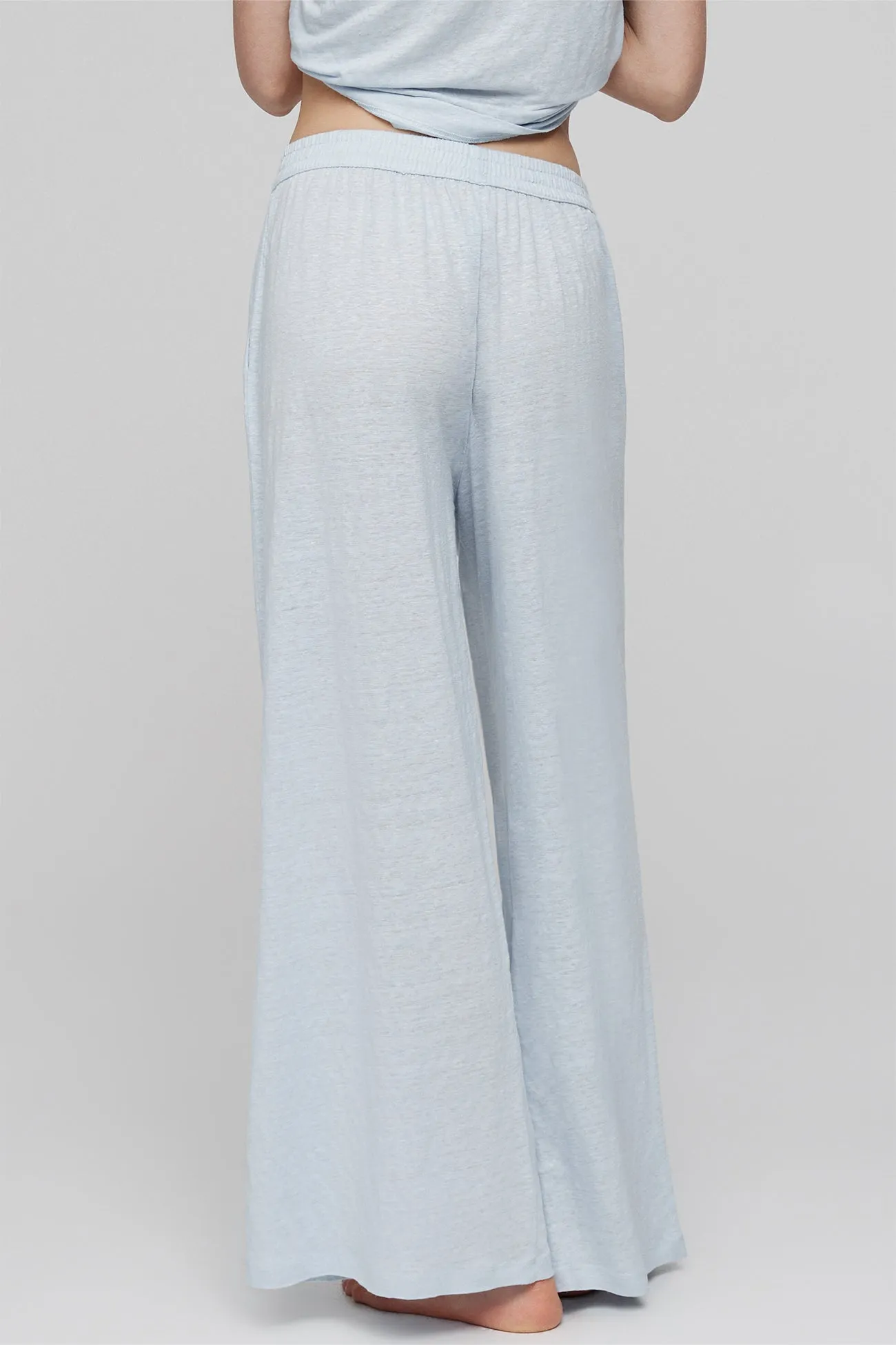DEVIN LINEN WIDE LEG PANTS