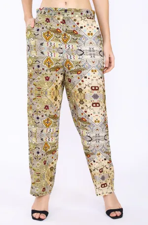 Diamond Print Lounge Pants