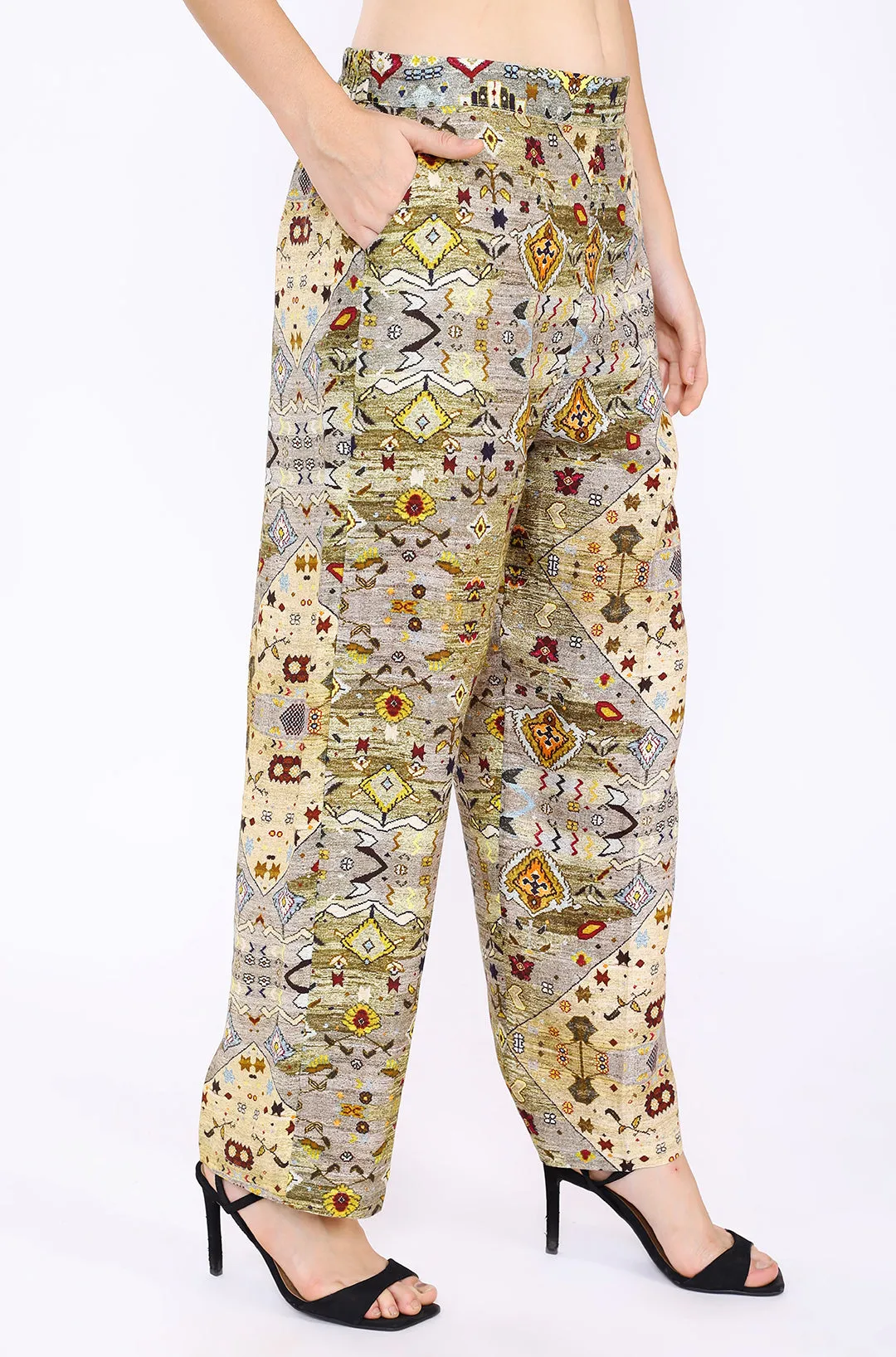 Diamond Print Lounge Pants