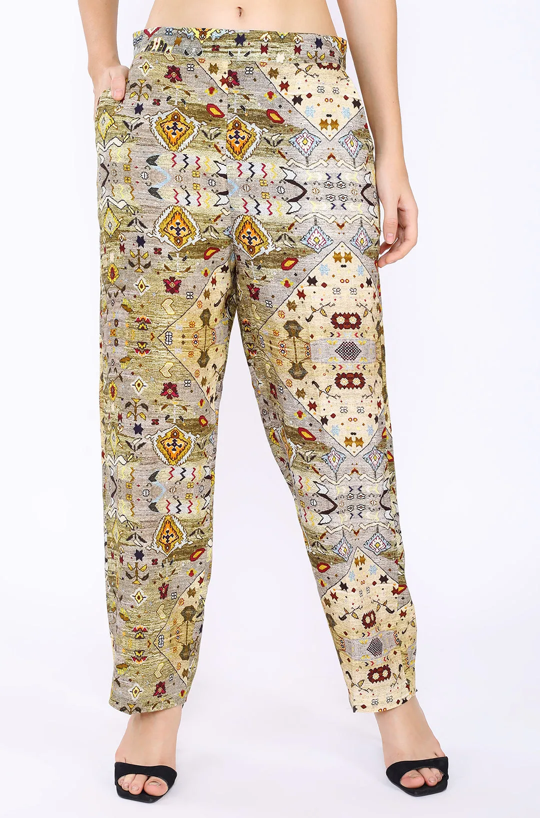 Diamond Print Lounge Pants